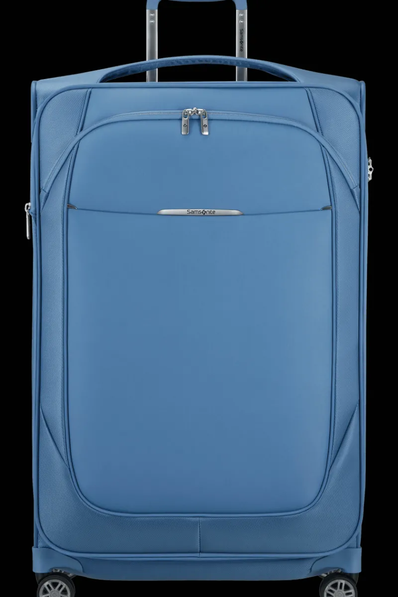Samsonite Spinner (4 Wheel) | Lightweight Luggage-Re-Lite 78cm Spinner Expandable (4 wheels) - Capri Blue