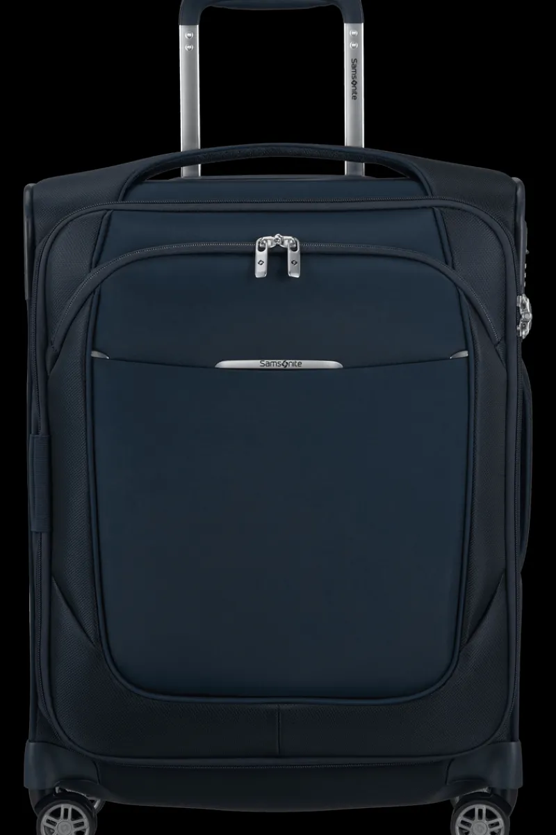 Samsonite Spinner (4 Wheel) | Lightweight Luggage-Re-Lite 55cm Spinner Expandable (4 wheels) - Midnight Blue