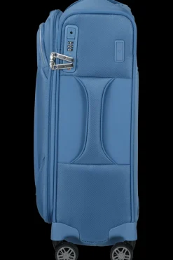 Samsonite Spinner (4 Wheel) | Lightweight Luggage-Re-Lite 55cm Spinner Expandable (4 wheels) - Capri Blue