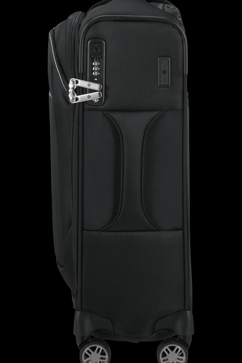 Samsonite Spinner (4 Wheel) | Lightweight Luggage-Re-Lite 55cm Spinner Expandable (4 wheels) - Black