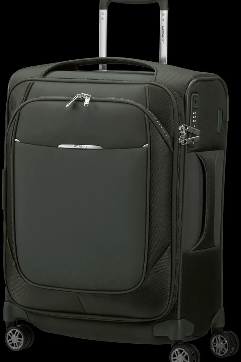 Samsonite Spinner (4 Wheel) | Lightweight Luggage-Re-Lite 55cm Spinner Expandable (4 wheels) - Climbing Ivy