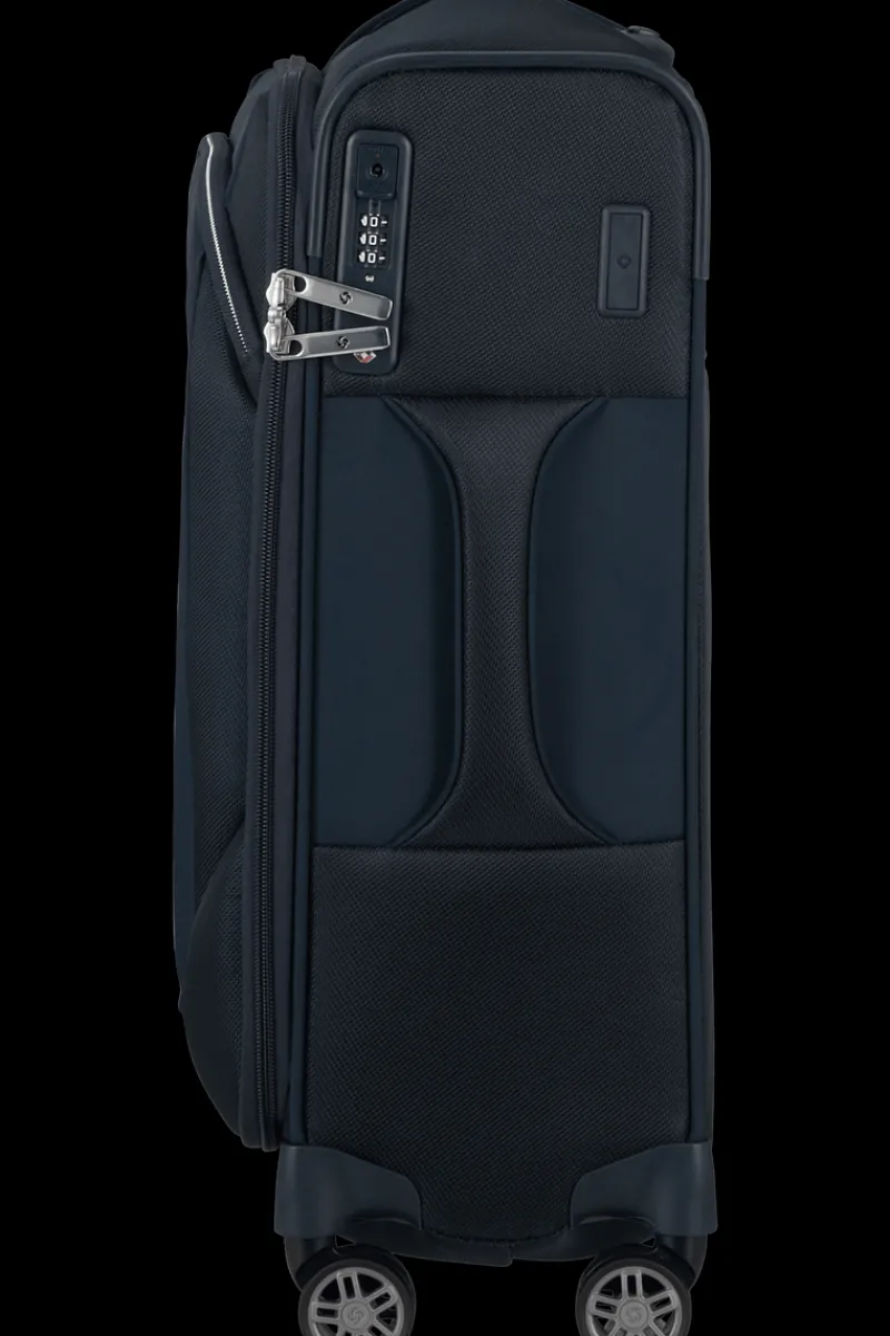 Samsonite Spinner (4 Wheel) | Lightweight Luggage-Re-Lite 55cm Spinner Expandable (4 wheels) - Midnight Blue