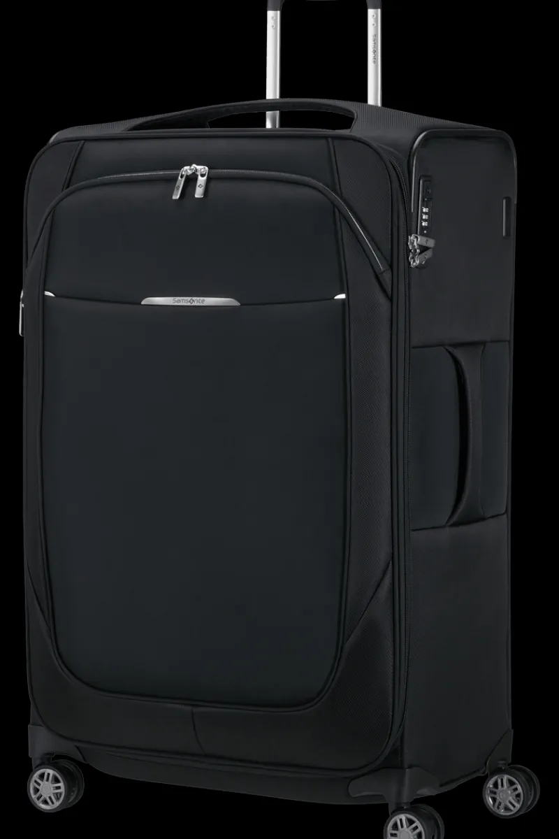 Samsonite Spinner (4 Wheel) | Lightweight Luggage-Re-Lite 78cm Spinner Expandable (4 wheels) - Black
