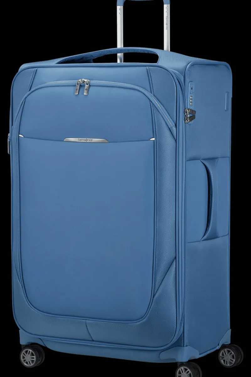 Samsonite Spinner (4 Wheel) | Lightweight Luggage-Re-Lite 78cm Spinner Expandable (4 wheels) - Capri Blue