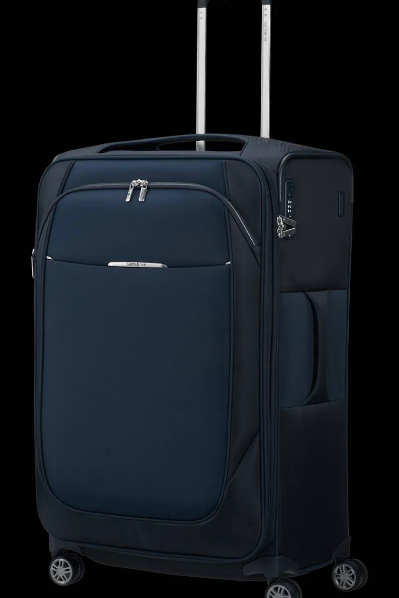Samsonite Spinner (4 Wheel) | Lightweight Luggage-Re-Lite 78cm Spinner Expandable (4 wheels) - Midnight Blue