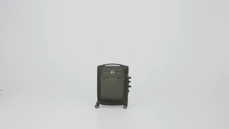 Samsonite Spinner (4 Wheel) | Lightweight Luggage-Re-Lite 55cm Spinner Expandable (4 wheels) - Climbing Ivy