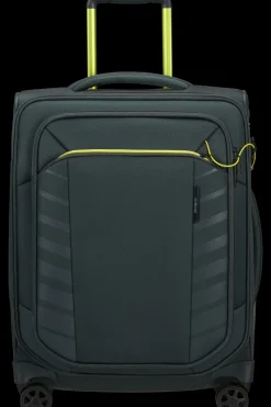 Samsonite Spinner (4 Wheel) | Softside Luggage-RESPARK 55cm Spinner (4 wheels) - Urban Green