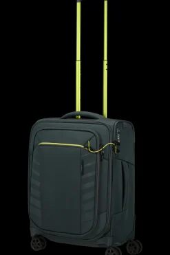 Samsonite Spinner (4 Wheel) | Softside Luggage-RESPARK 55cm Spinner (4 wheels) - Urban Green