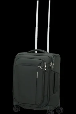 Samsonite Spinner (4 Wheel) | Softside Luggage-RESPARK 55cm Spinner (4 wheels) - Forest Green