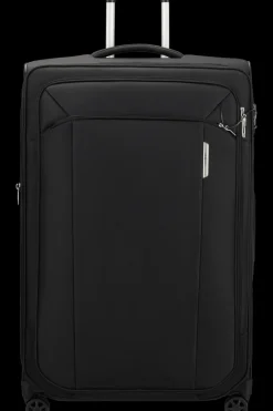 Samsonite Spinner (4 Wheel) | Eco Friendly Luggage-RESPARK 82cm Spinner Expandable (4 wheels) - Ozone Black