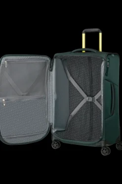 Samsonite Spinner (4 Wheel) | Softside Luggage-RESPARK 67cm Spinner Expandable (4 wheels) - Dark Teal