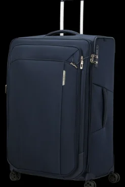 Samsonite Spinner (4 Wheel) | Eco Friendly Luggage-RESPARK 82cm Spinner Expandable (4 wheels) - Midnight Blue