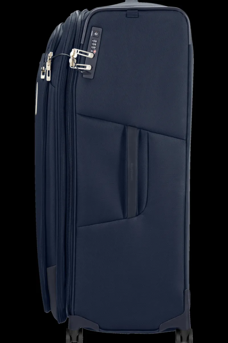 Samsonite Spinner (4 Wheel) | Eco Friendly Luggage-RESPARK 82cm Spinner Expandable (4 wheels) - Midnight Blue
