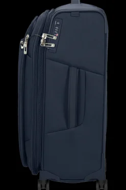 Samsonite Spinner (4 Wheel) | Softside Luggage-RESPARK 67cm Spinner Expandable (4 wheels) - Midnight Blue