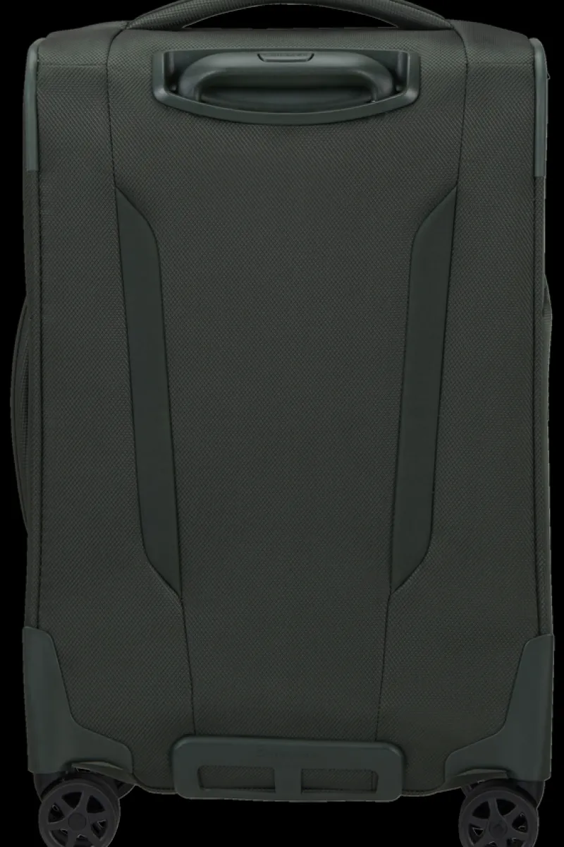 Samsonite Spinner (4 Wheel) | Eco Friendly Luggage-RESPARK 55cm Spinner Expandable (4 wheels) - Forest Green