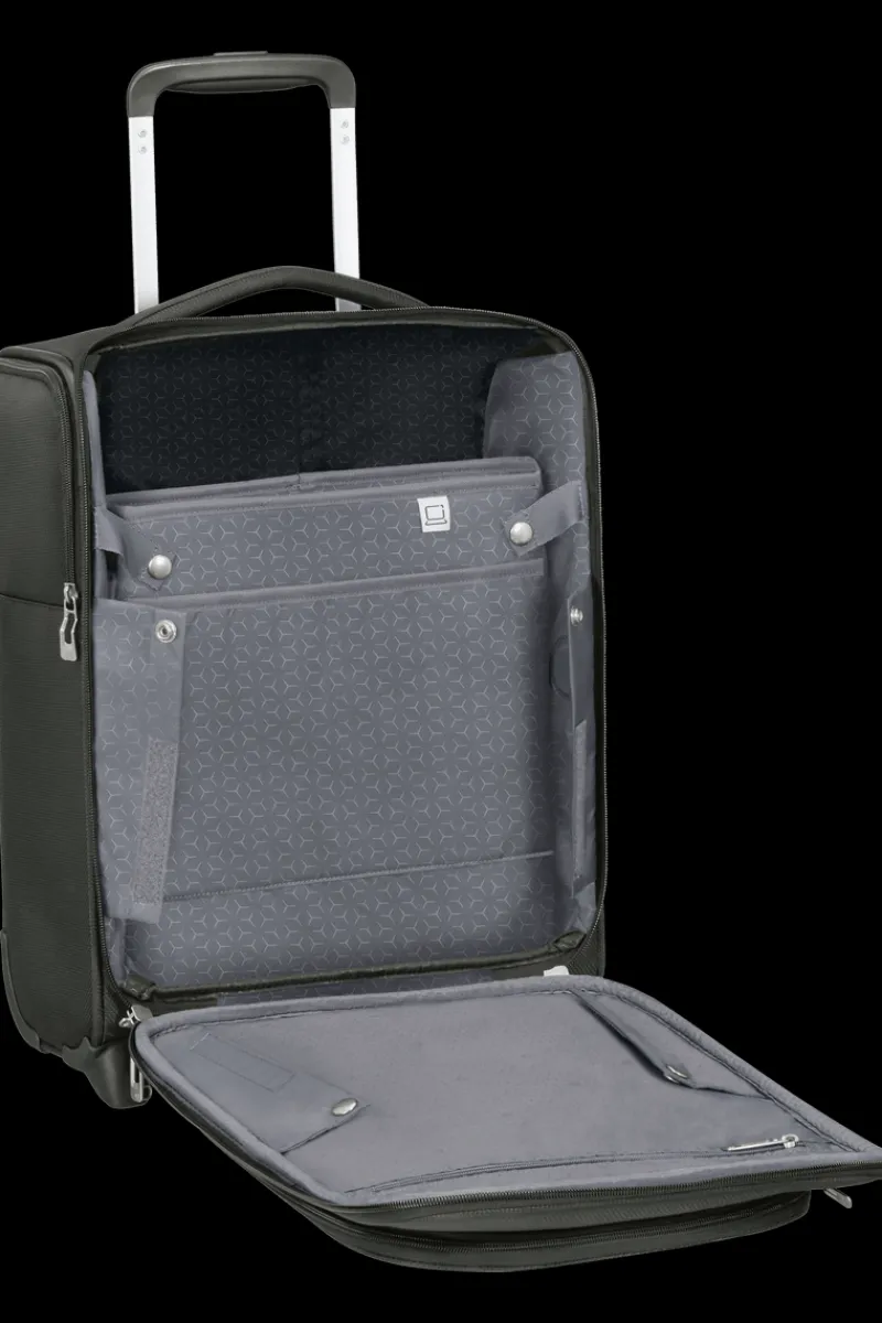Samsonite Spinner (4 Wheel) | Eco Friendly Luggage-RESPARK Upright Underseater 45cm - Forest Green