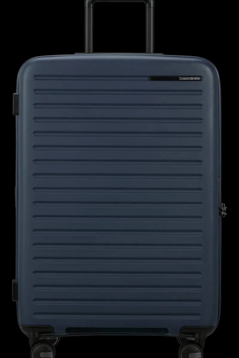 Samsonite Spinner (4 Wheel) | Hardside Luggage-RESTACKD Spinner Expandable (4 wheels) 68cm - Midnight