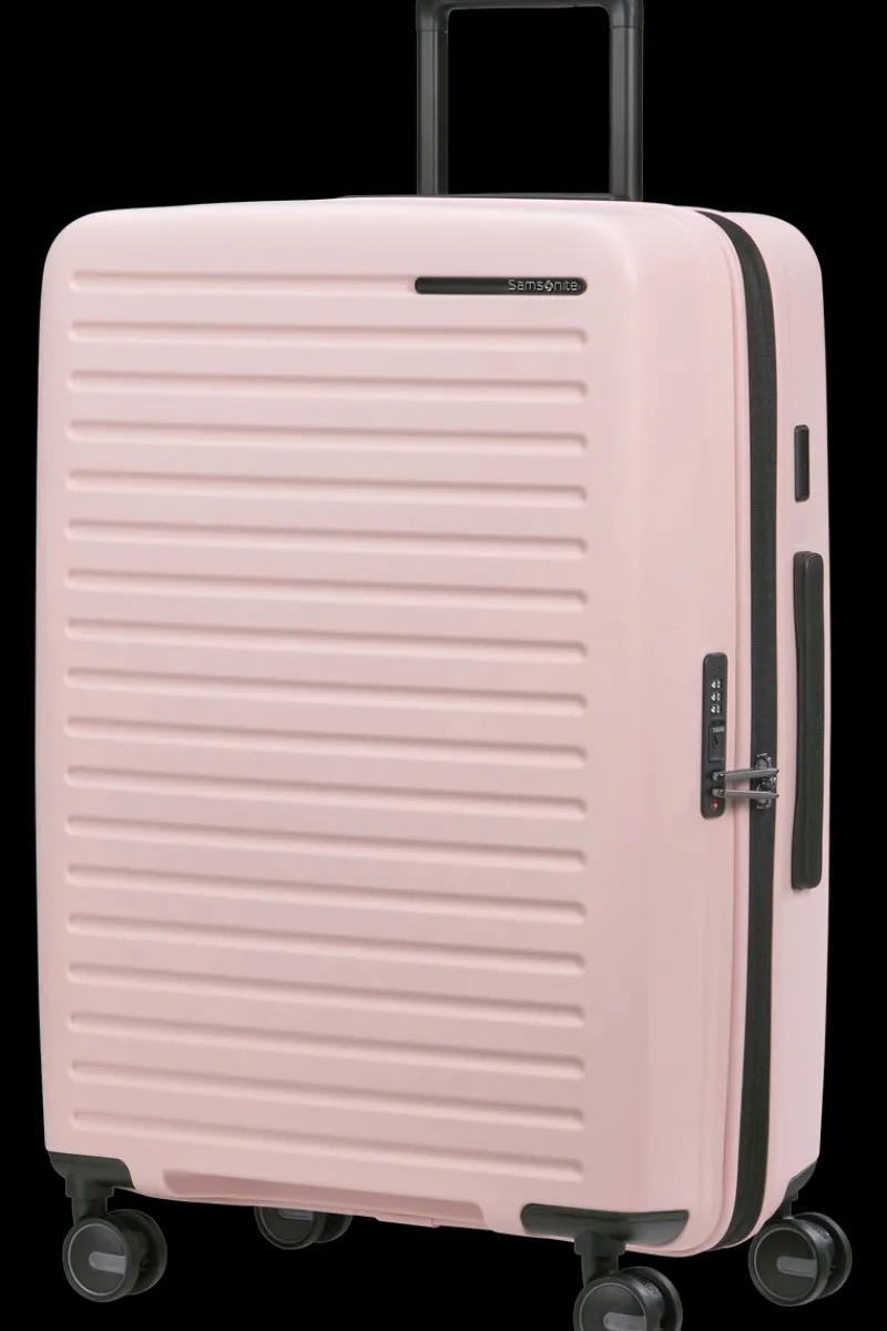 Samsonite Spinner (4 Wheel) | Hardside Luggage-RESTACKD Spinner Expandable (4 wheels) 68cm - Rose