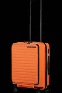 Samsonite Spinner (4 Wheel) | Hardside Luggage-RESTACKD Spinner Expandable (4 wheels) 55cm - Papaya