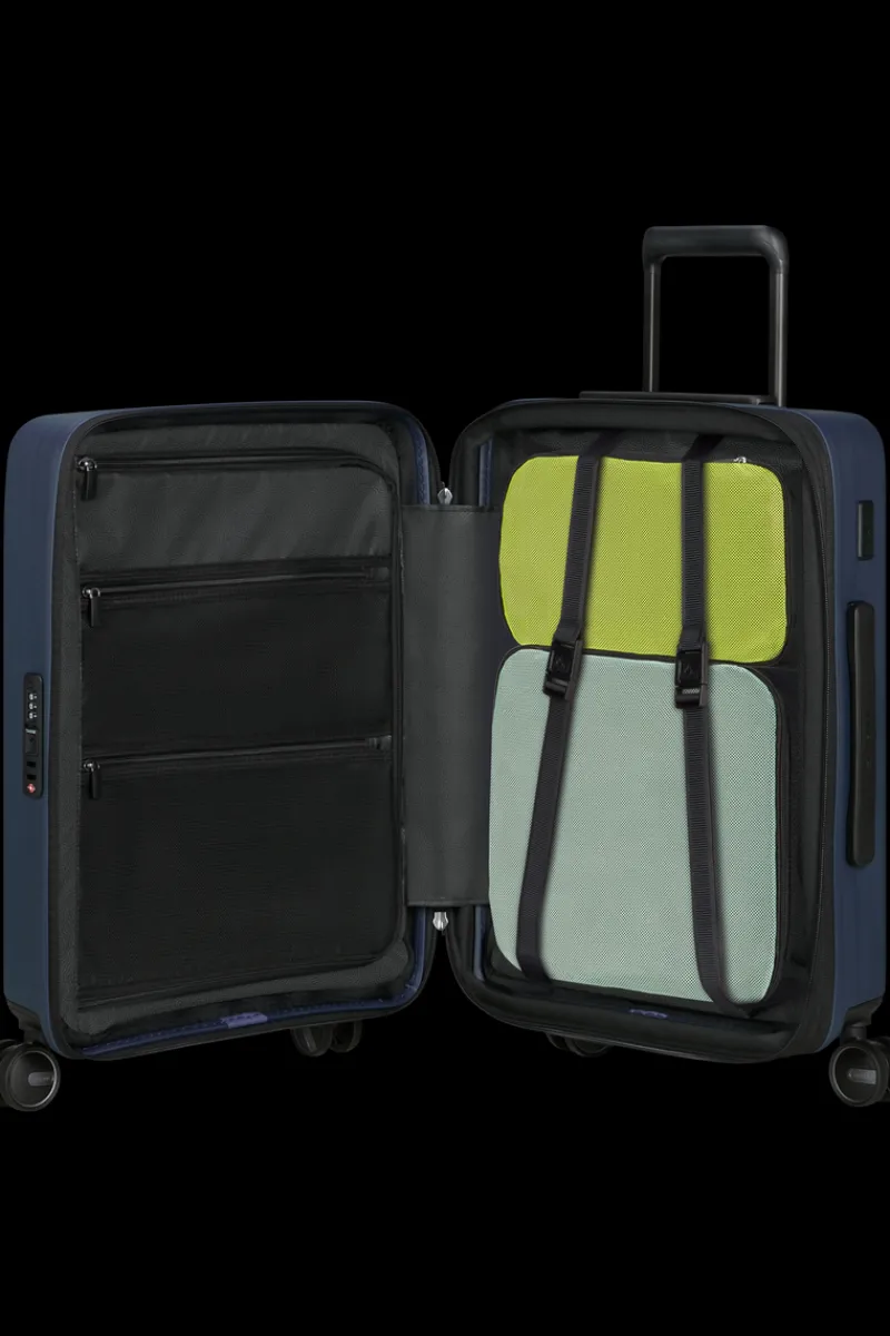 Samsonite Spinner (4 Wheel) | Hardside Luggage-RESTACKD Spinner Expandable (4 wheels) 55cm - Midnight