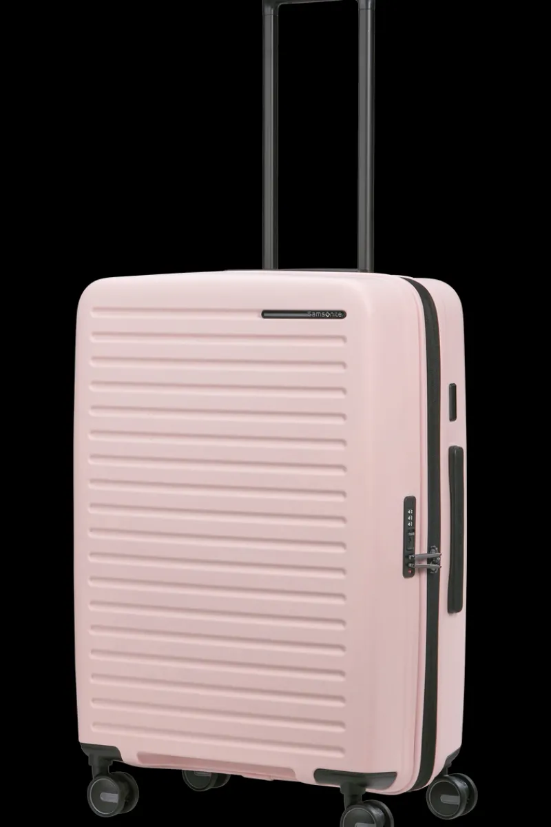 Samsonite Spinner (4 Wheel) | Hardside Luggage-RESTACKD Spinner Expandable (4 wheels) 68cm - Rose