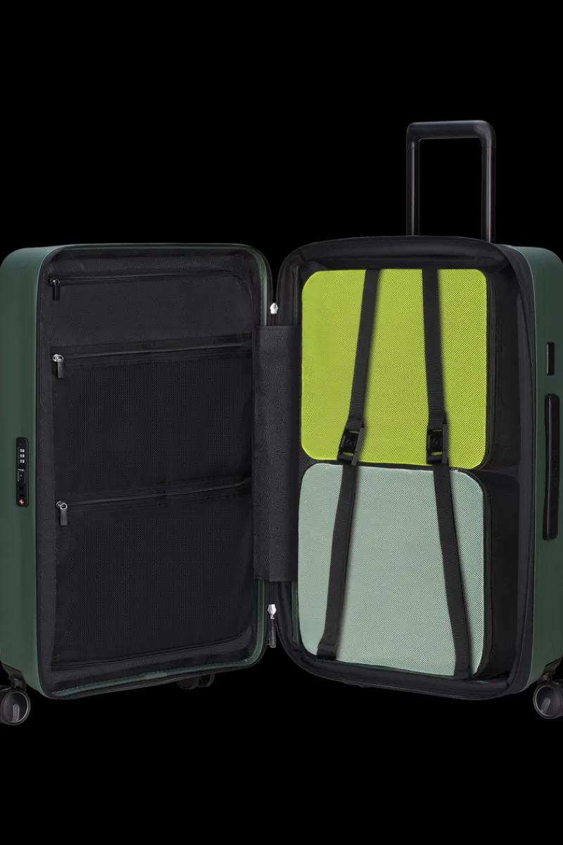 Samsonite Spinner (4 Wheel) | Hardside Luggage-RESTACKD Spinner Expandable (4 wheels) 68cm - Sage