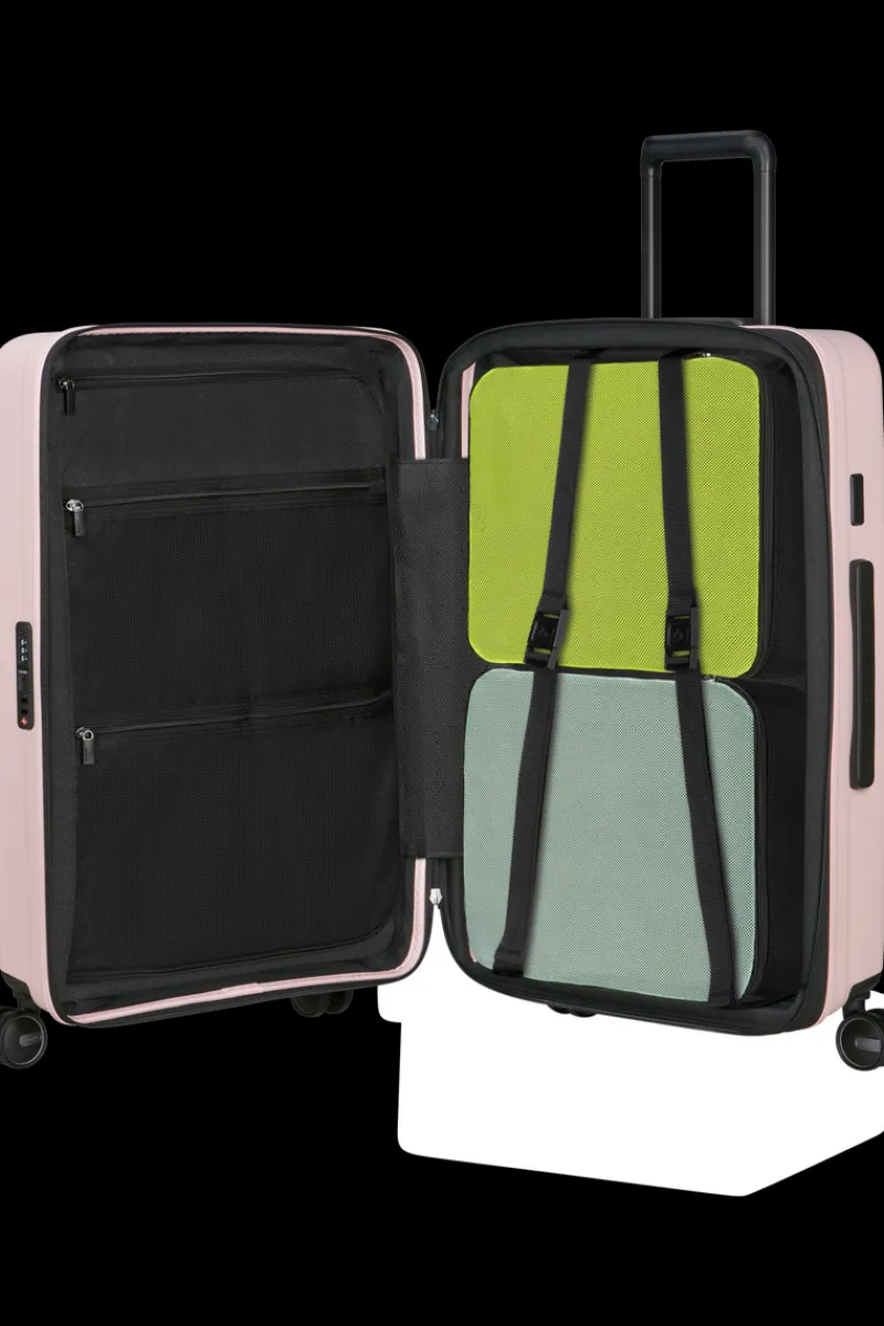 Samsonite Spinner (4 Wheel) | Hardside Luggage-RESTACKD Spinner Expandable (4 wheels) 68cm - Rose