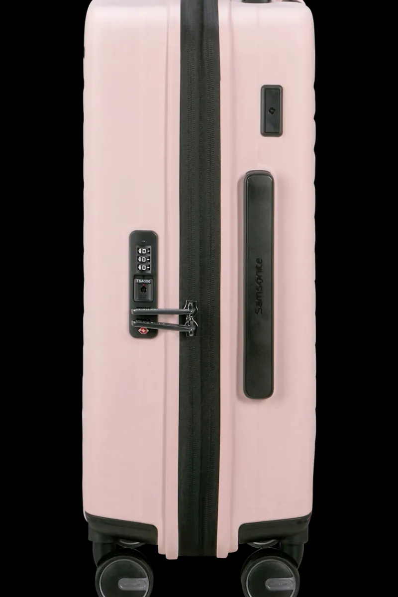 Samsonite Spinner (4 Wheel) | Hardside Luggage-RESTACKD Spinner Expandable (4 wheels) 55cm - Rose
