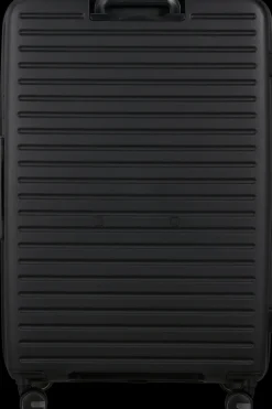 Samsonite Spinner (4 Wheel) | Hardside Luggage-RESTACKD Spinner Expandable (4 wheels) 81cm - Black
