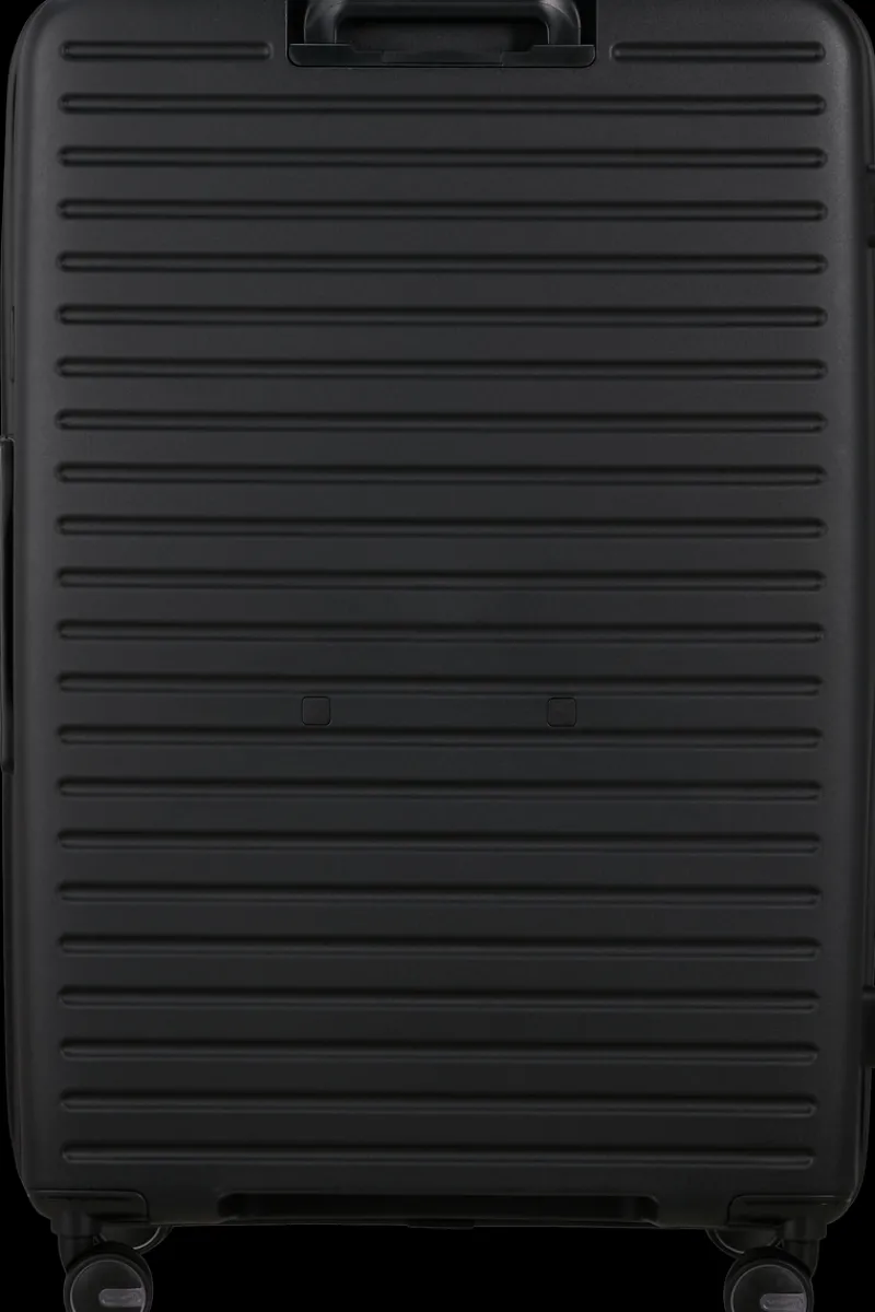 Samsonite Spinner (4 Wheel) | Hardside Luggage-RESTACKD Spinner Expandable (4 wheels) 81cm - Black