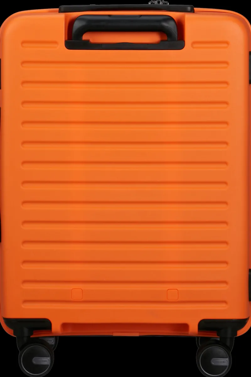 Samsonite Spinner (4 Wheel) | Hardside Luggage-RESTACKD Spinner Expandable (4 wheels) 55cm - Papaya