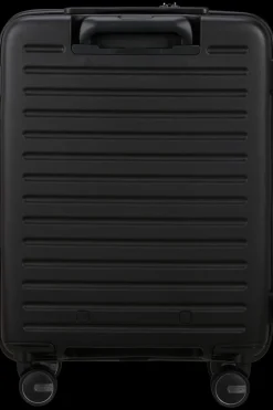 Samsonite Spinner (4 Wheel) | Hardside Luggage-RESTACKD Spinner Expandable (4 wheels) 55cm - Black
