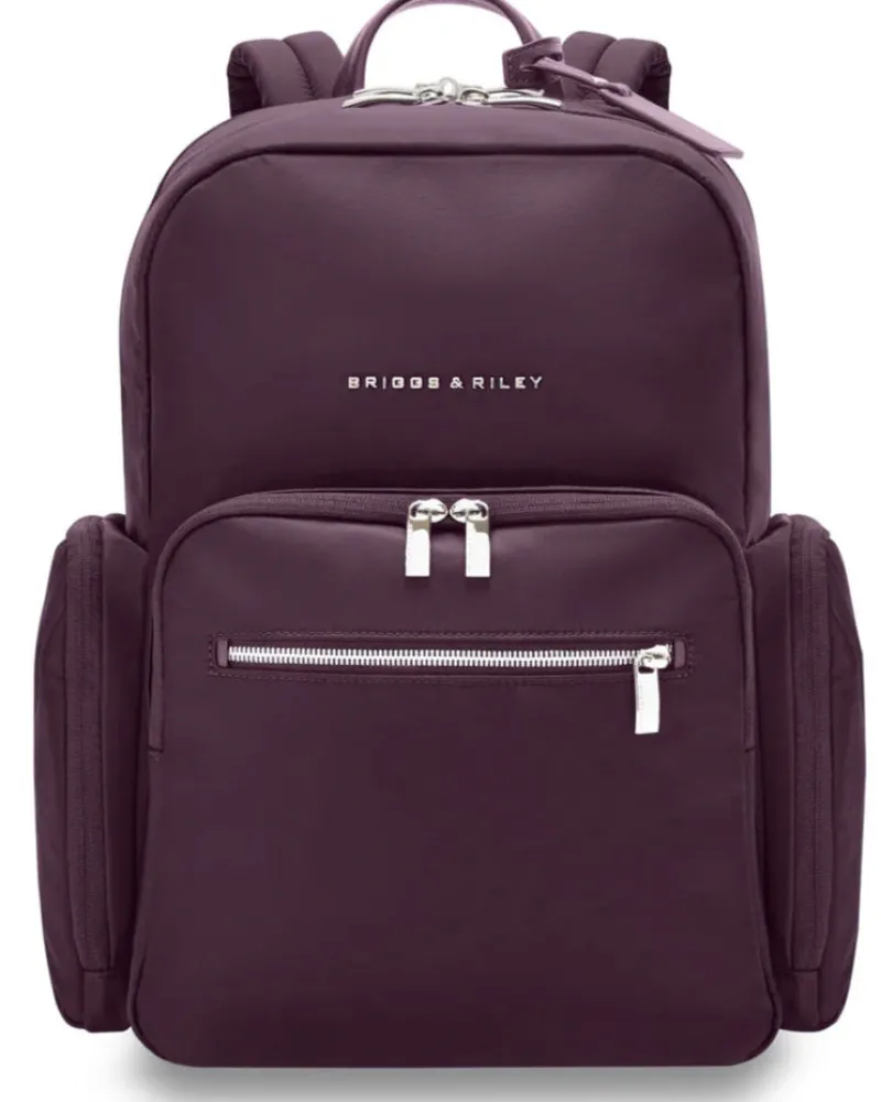 Briggs & Riley Backpacks-RHAPSODY Medium Backpack - Plum