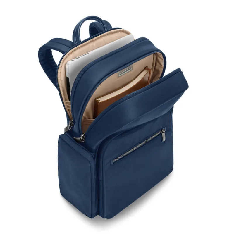 Briggs & Riley Backpacks-RHAPSODY Medium Backpack - Navy