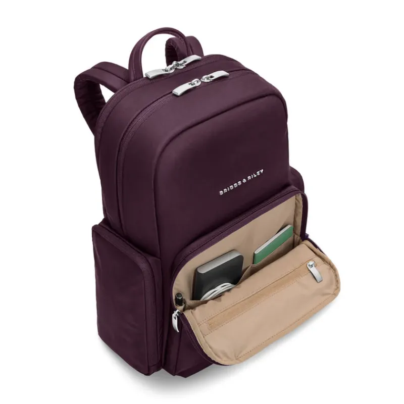 Briggs & Riley Backpacks-RHAPSODY Medium Backpack - Plum
