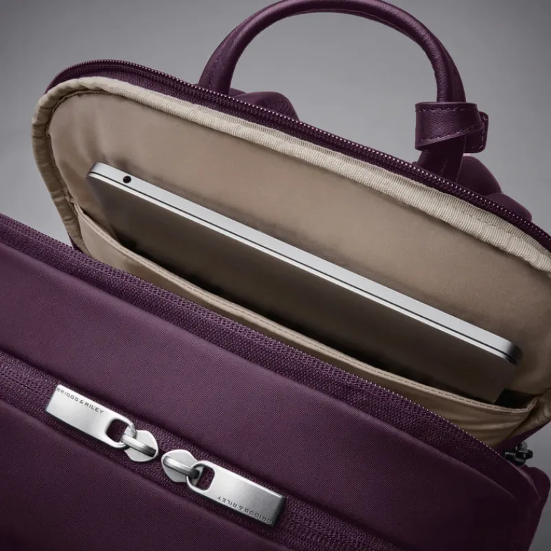 Briggs & Riley Backpacks-RHAPSODY Medium Backpack - Plum