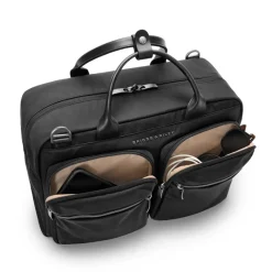 Briggs & Riley Cabin Luggage-RHAPSODY Multi Pocket Cabin Bag - Black