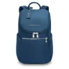Briggs & Riley Backpacks-RHAPSODY U Zip Backpack - Navy