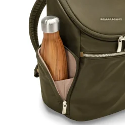 Briggs & Riley Backpacks-RHAPSODY U Zip Backpack - Olive