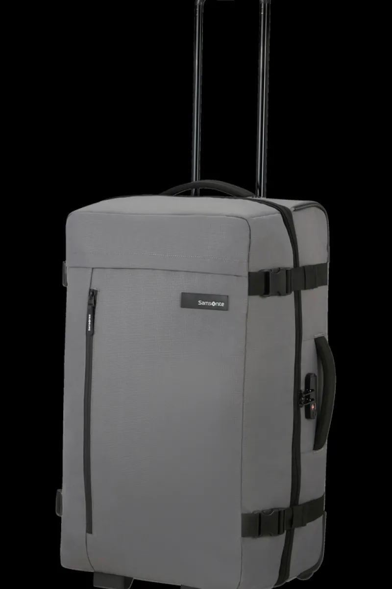 Samsonite Upright (2 Wheel) | Eco Friendly Luggage-ROADER Duffle with wheels 68 cm - Drifter Grey
