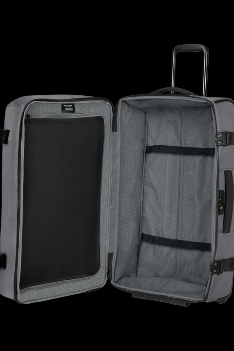 Samsonite Upright (2 Wheel) | Eco Friendly Luggage-ROADER Duffle with wheels 68 cm - Drifter Grey