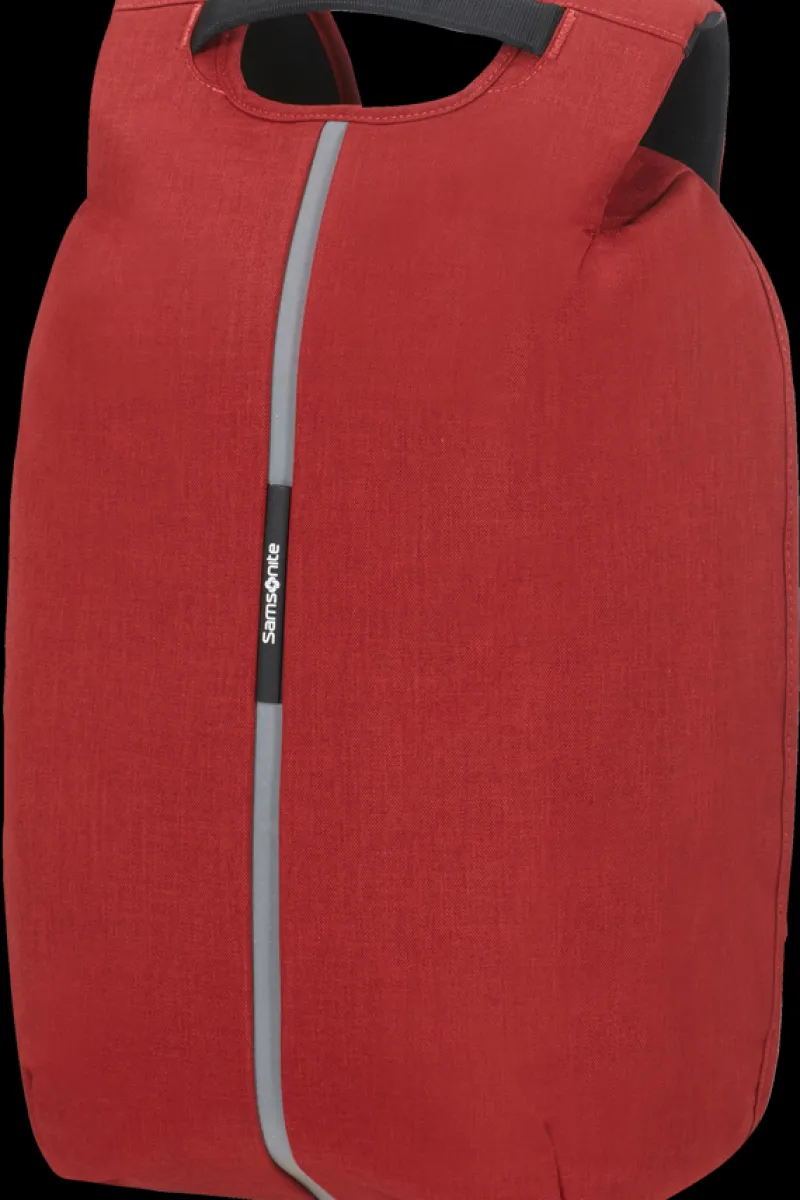 Samsonite Backpacks | Eco Friendly Luggage-SECURIPAK Laptop Backpack 15.6" - Garnet Red