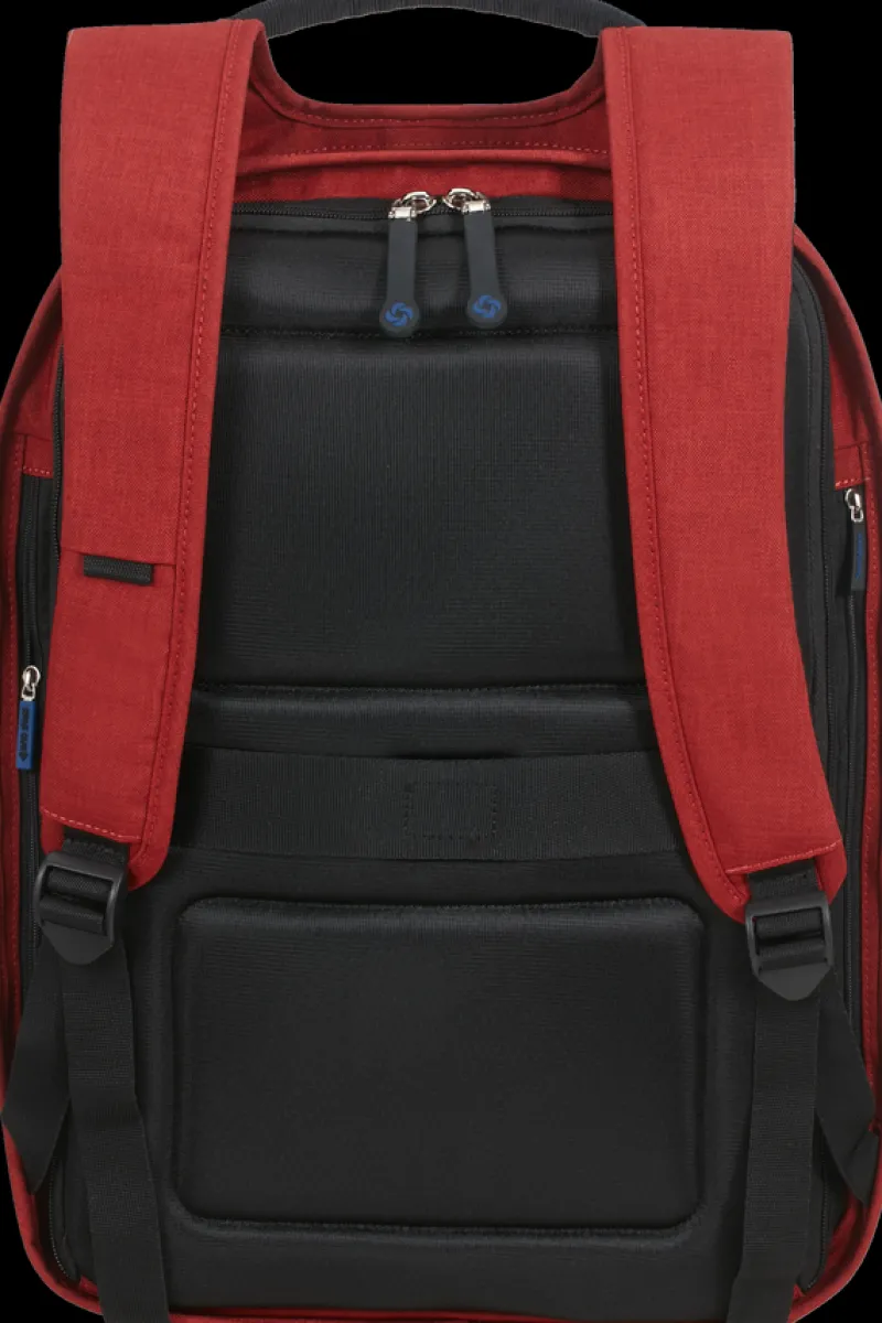 Samsonite Backpacks | Eco Friendly Luggage-SECURIPAK Laptop Backpack 15.6" - Garnet Red