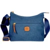 Brics Shoulder Bags-Sorrento Shoulder Bag S Martina - Ocean Blue