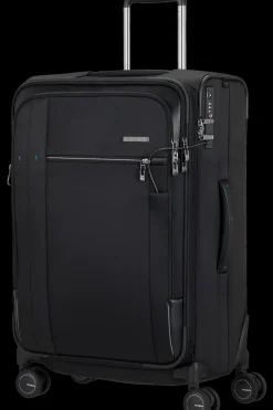 Samsonite Spinner (4 Wheel) | Softside Luggage-SPECTROLITE 3.0 TRVL Spinner Expandable (4 wheels) 68cm - Black