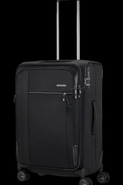 Samsonite Spinner (4 Wheel) | Softside Luggage-SPECTROLITE 3.0 TRVL Spinner Expandable (4 wheels) 68cm - Black