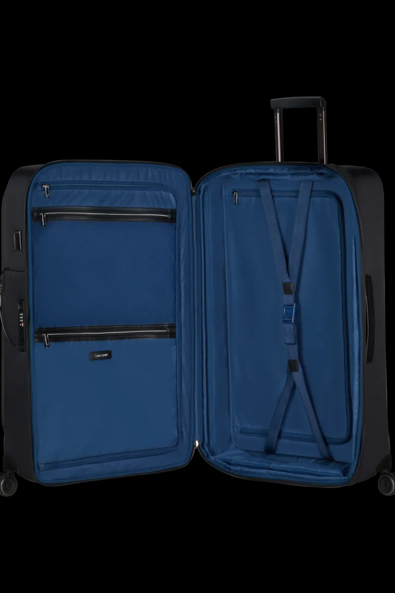 Samsonite Spinner (4 Wheel) | Softside Luggage-SPLENDIX Spinner (4 wheels) 79cm - Black