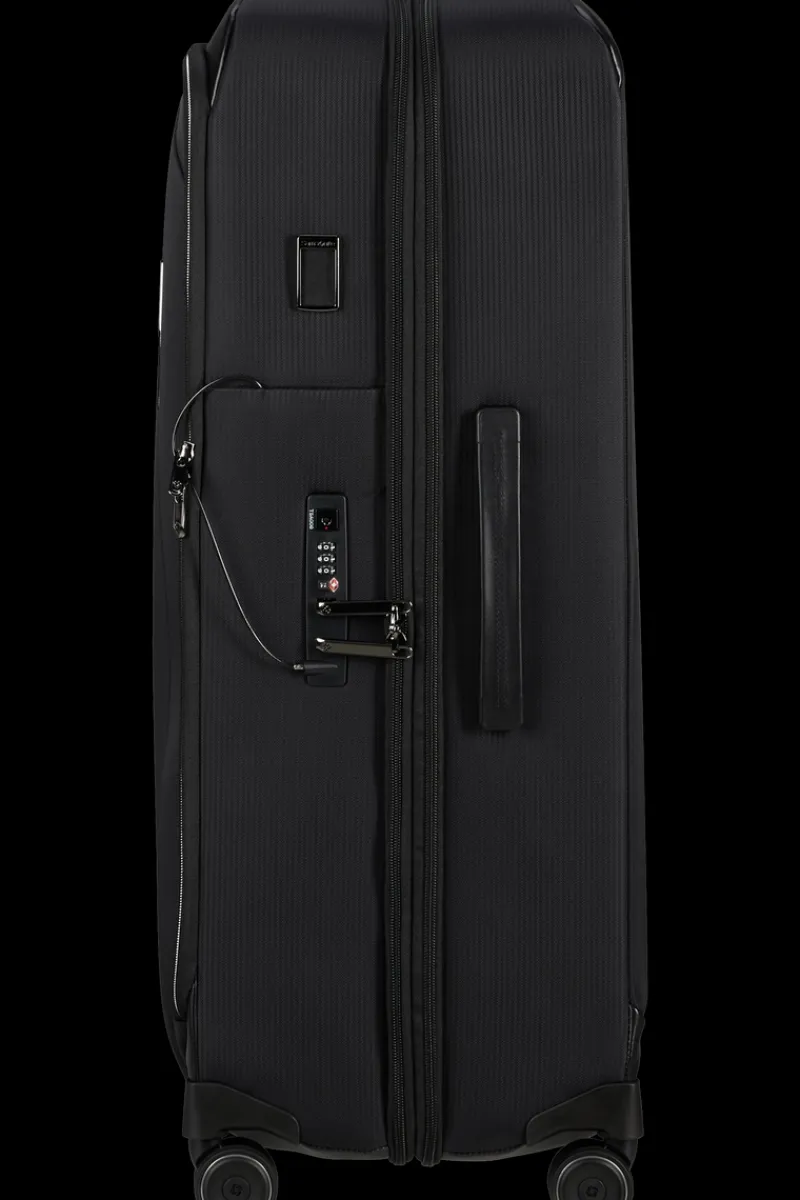 Samsonite Spinner (4 Wheel) | Softside Luggage-SPLENDIX Spinner (4 wheels) 79cm - Black