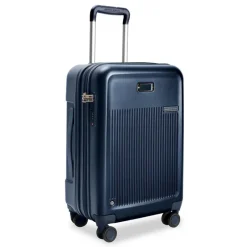 Briggs & Riley Spinner (4 Wheel) | Hardside Luggage-Sympatico Essential 56cm Carry-On Expandable Spinner - Navy