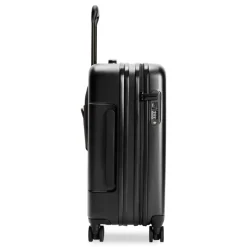 Briggs & Riley Spinner (4 Wheel) | Hardside Luggage-Sympatico Essential 56cm Carry-On Expandable Spinner - Black